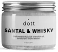 Скраб для тіла Dott Santal & Whisky парфумований з олією оливки, сорбітолом та екстрактом липи, 350 г