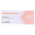 Розувастатин IC таблетки, в/плів. обол. по 40 мг №30 (10х3)