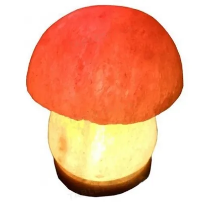Лампа соляна SaltLamp Грибок, 3-4 кг