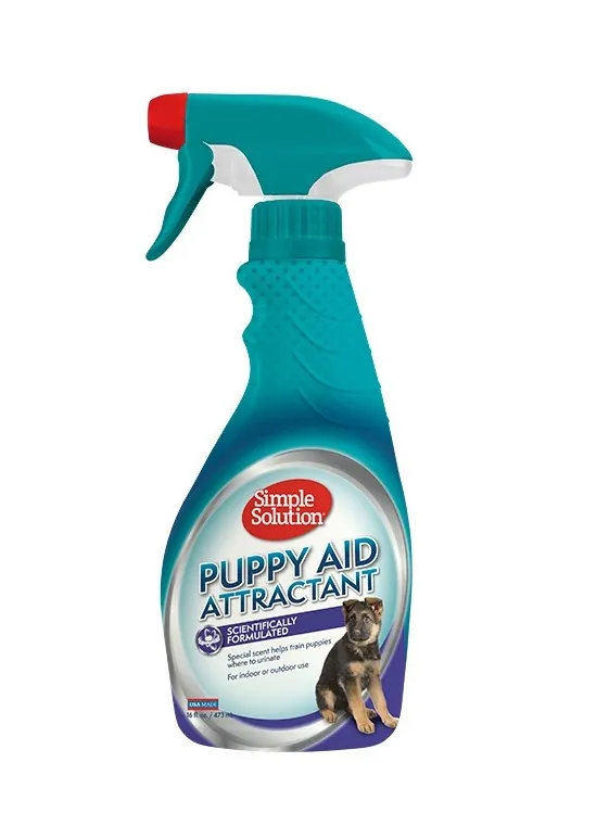 Засіб для привчання цуценят до туалету Simple Solution Puppy aid training spray, 480 мл
