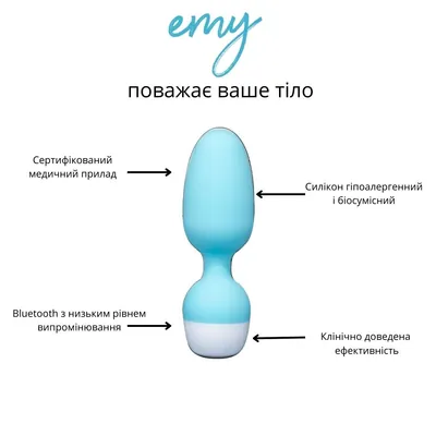 Тренажер медичний Кегеля Fizimed EMY бездротовий
