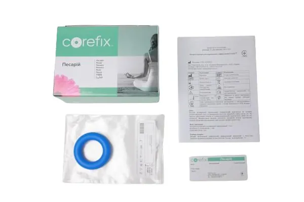 Песарій силіконовий акушерський Corefix Кільце товсте, 80 мм
