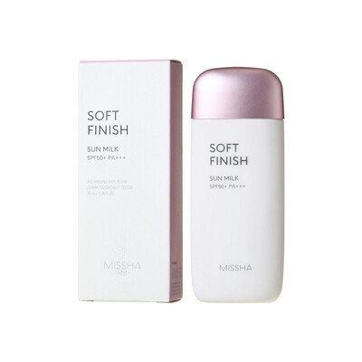 Солнцезащитное молочко Missha All Around Block Soft Finish Sun Milk SPF50+/PA+++, 70 мл