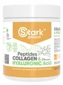 Пептиди колагену та гіалуронова кислота Stark Pharm Collagen Peptides & Hyaluronic Acid, зелене яблуко, 225 г