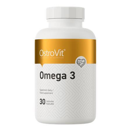 Жирные кислоты OstroVit Omega 3, 30 капсул