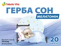 Герба Сон Мелатонін Tabula Vita капсули №20