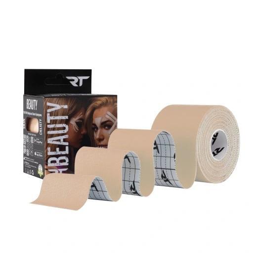 Кинезио тейп REA TAPE Beauty 5 см х 5 м, бежевый