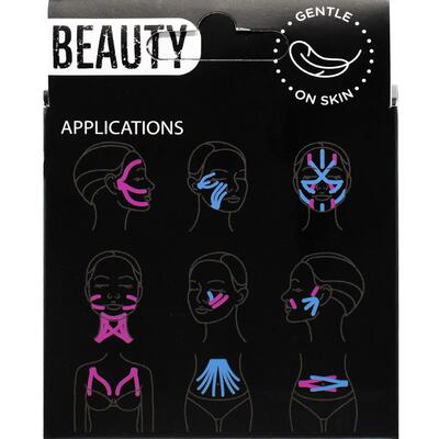 Кинезио тейп REA TAPE Beauty 5 см х 5 м, бежевый