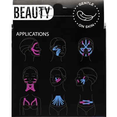 Кінезіо тейп REA TAPE Beauty 5 см х 5 м, бежевий