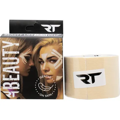 Кінезіо тейп REA TAPE Beauty 5 см х 5 м, бежевий