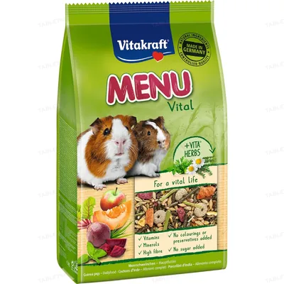 Корм для морських свинок Vitakraft 29220 Premium Menu Vital, 1 кг