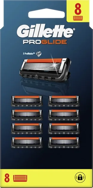 Картриджі змінні для гоління Gillette Fusion 5 ProGlide, 8 шт