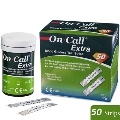 Тест-смужки On Call Extra для глюкометра, 50 штук