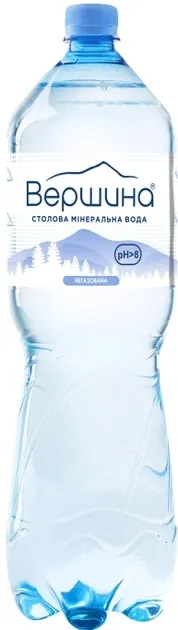 Вода мінеральна Вершина негазована, 1,5 л