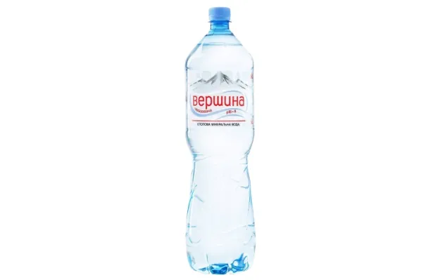 Вода мінеральна Вершина негазована, 0,5 л