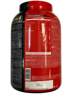 Протеїн сироватковий змішаний Nutrend 100% Whey Protein шоколадний брауні, 2250 г