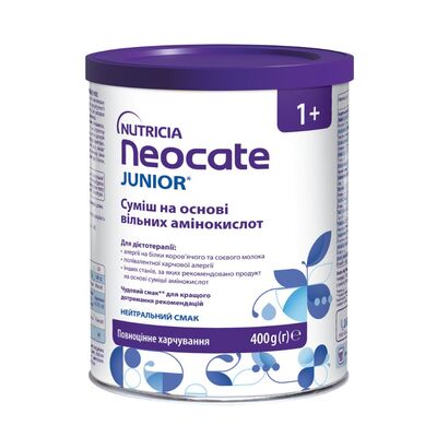 Ентеральне харчування Neocate Junior від 1 року, 400 г