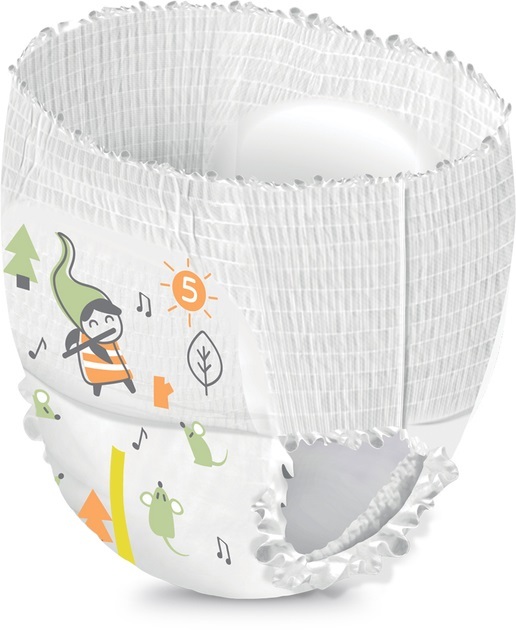Подгузники-трусики Helen Harper Soft&Dry pants размер 5 Junior 12-17 кг, 40 шт