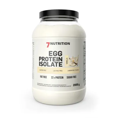 Протеїн яєчний ізолят 7Nutrition Egg Protein Isolate ваніль, 2 кг