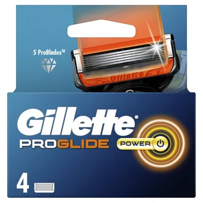 Картриджі змінні для гоління Gillette Fusion 5 ProGlide Power, 4 шт