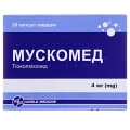 Мускомед капсулы тв. по 4 мг №20 (10х2)