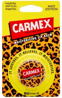 Бальзам для губ Carmex Класичний Wild лімітована версія, 7,5 г баночка