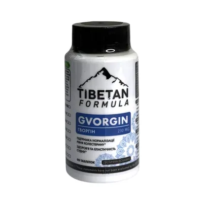 Гворгін Tibetan formula, 90 таблеток