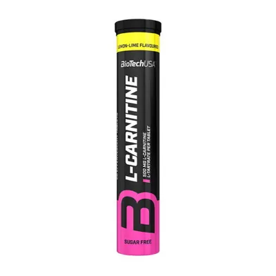 Жироспалювач Biotech Effervescent L-Carnitine 500 mg lemon-lime, 20 таблеток