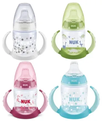 Пляшечка Nuk First Choice пластикова з м'якою силіконовою насадкою, 150 мл