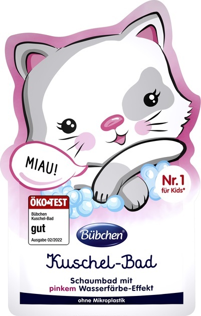 Піна для ванни Bubchen Ласкавий котик дитяча, 40 мл