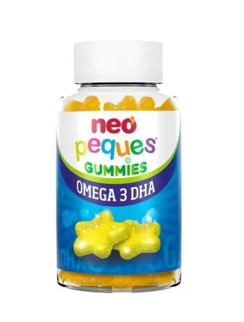 Омега DHA для дітей Neo Рeques Omega 3 DHA желейні пастилки вкриті цукром №30