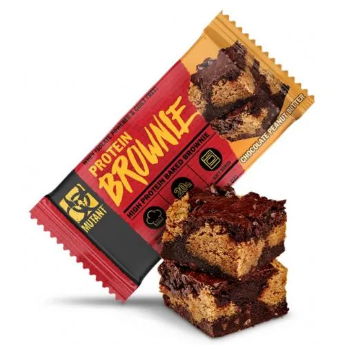 Брауні протеїновий Mutant Protein Brownie шоколад-арахісове масло, 58 г