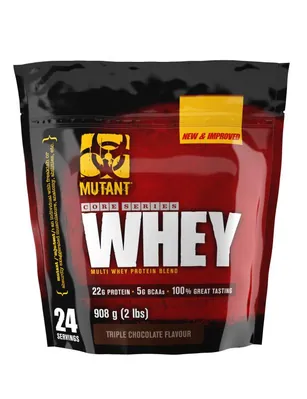 Протеїн сироватковий змішаний Mutant Whey, потрійний шоколад, 908 г