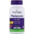 Мелатонін Natrol Melatonin 10 mg Strawberry Flavor, 60 + 15 таблеток
