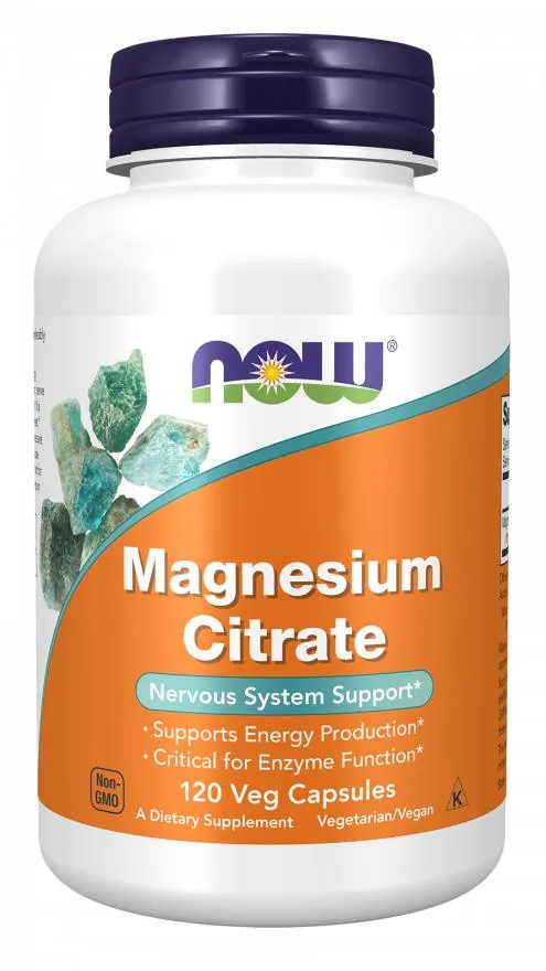 Магній цитрат NOW Magnesium Citrate вег. капсули №120