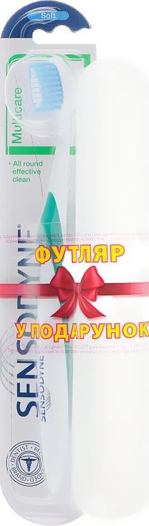 Зубна щітка Sensodyne Комплексний захист + Футляр