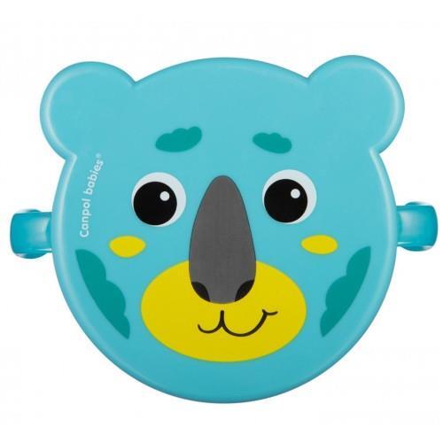 Контейнер Canpol babies Hello Little для еды, бирюзовый 51/008_tur