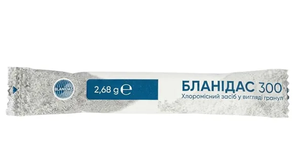 Гранули для дезінфекції Blanidas 300 у стіках, 370 шт