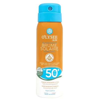 Спрей сонцезахисний O'lysee з дуже високим ступенем захисту SPF 50+, 75 мл