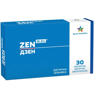 Дзен Bleu Pharma Zen Bleu таблетки № 30