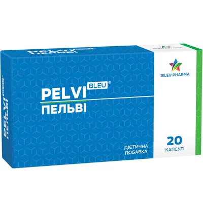 Пельві Блу Bleu Pharma Pelvi Bleu капсули №20