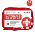 Аптечка медична автомобільна Poputchik (02-035-М) Євростандарт згідно DIN 13164, футляр м'який