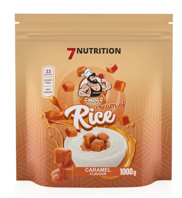 Рисова каша 7Nutrition Cream of Rice карамель, 1 кг