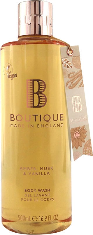 Гель для душа Boutique Amber, Musk & Vanilla, 500 мл