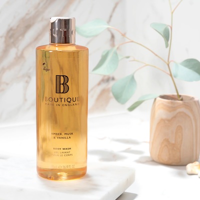 Гель для душа Boutique Amber, Musk & Vanilla, 500 мл