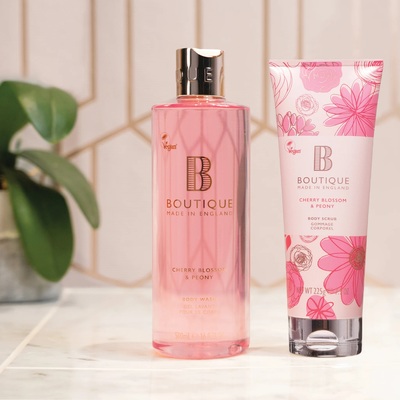 Гель для душа Boutique Cherry Blossom & Peony, 500 мл