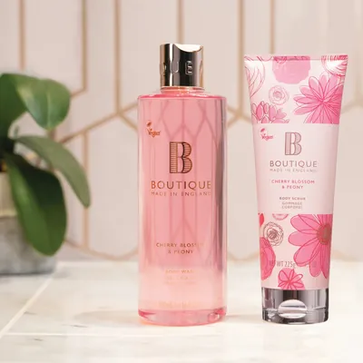 Гель для душу Boutique Cherry Blossom & Peony, 500 мл