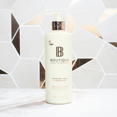 Лосьон для рук и тела Boutique Mandarin, Basil & Grapefruit, 500 мл
