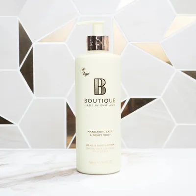 Лосьйон для рук і тіла Boutique Mandarin, Basil & Grapefruit, 500 мл