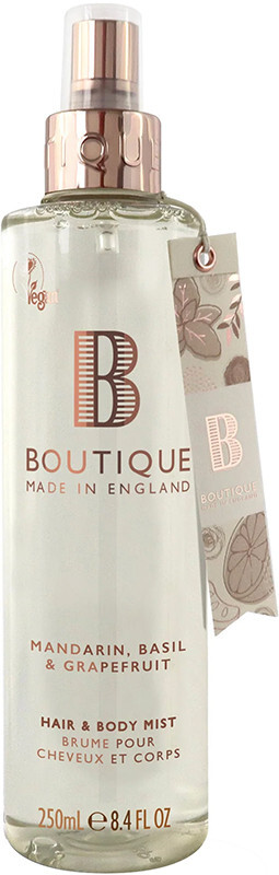 Міст для тіла та волосся Boutique Mandarin, Basil & Grapefruit, 250 мл